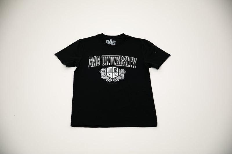 Black and White BAG UNIVERSITY TEE